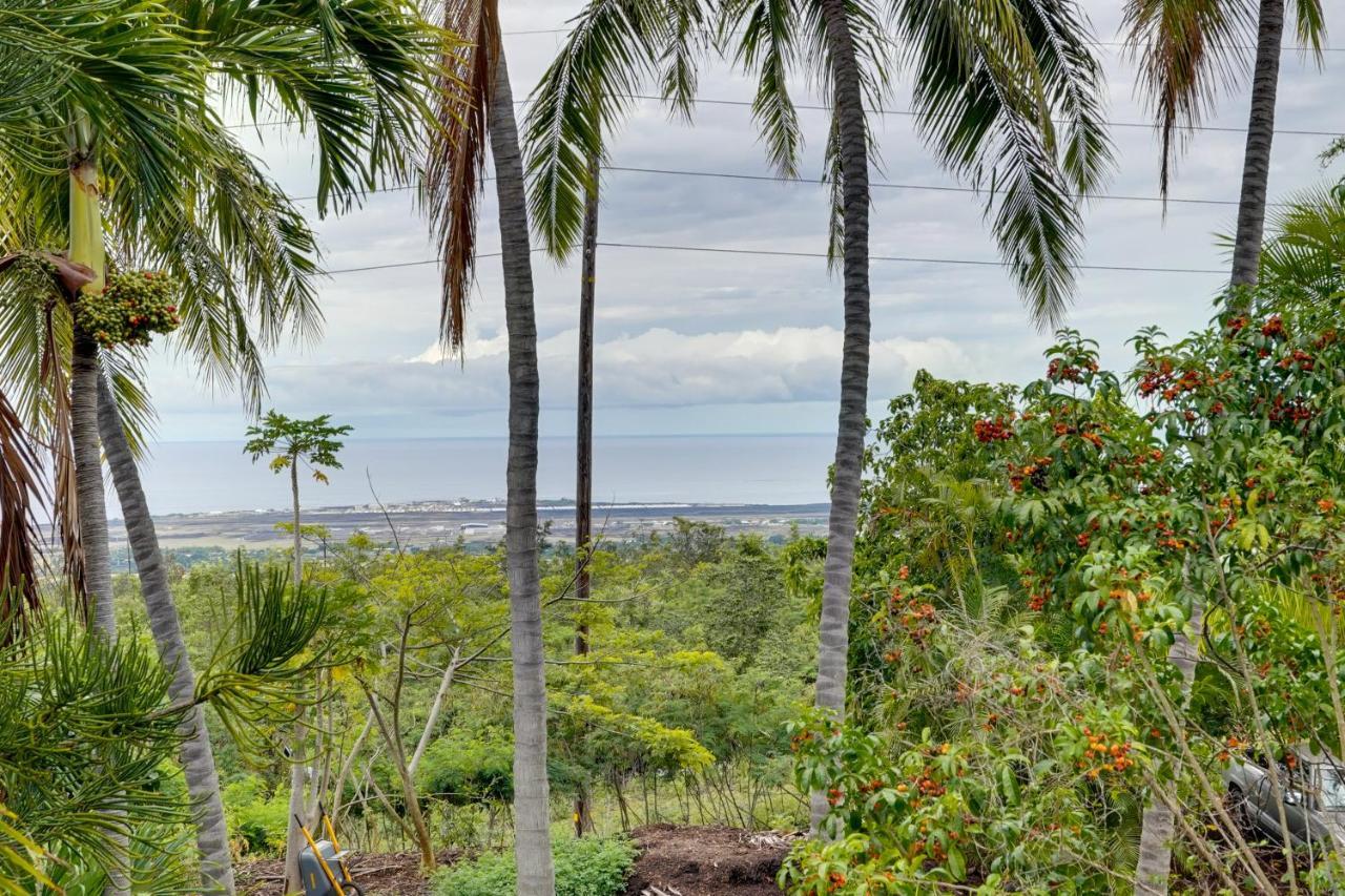 Breezy Kailua-Kona Bungalow With Lanai And Ocean View! Eksteriør bilde