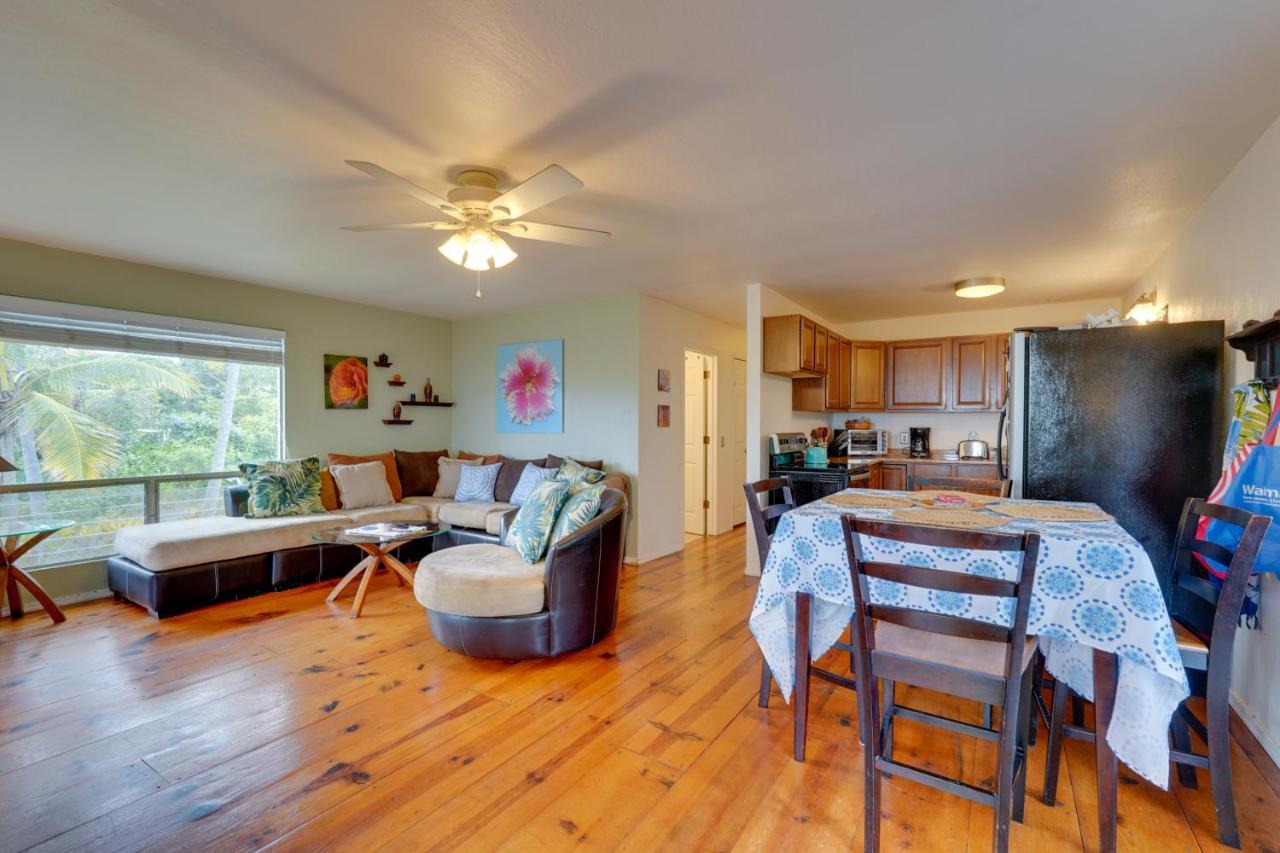 Breezy Kailua-Kona Bungalow With Lanai And Ocean View! Eksteriør bilde