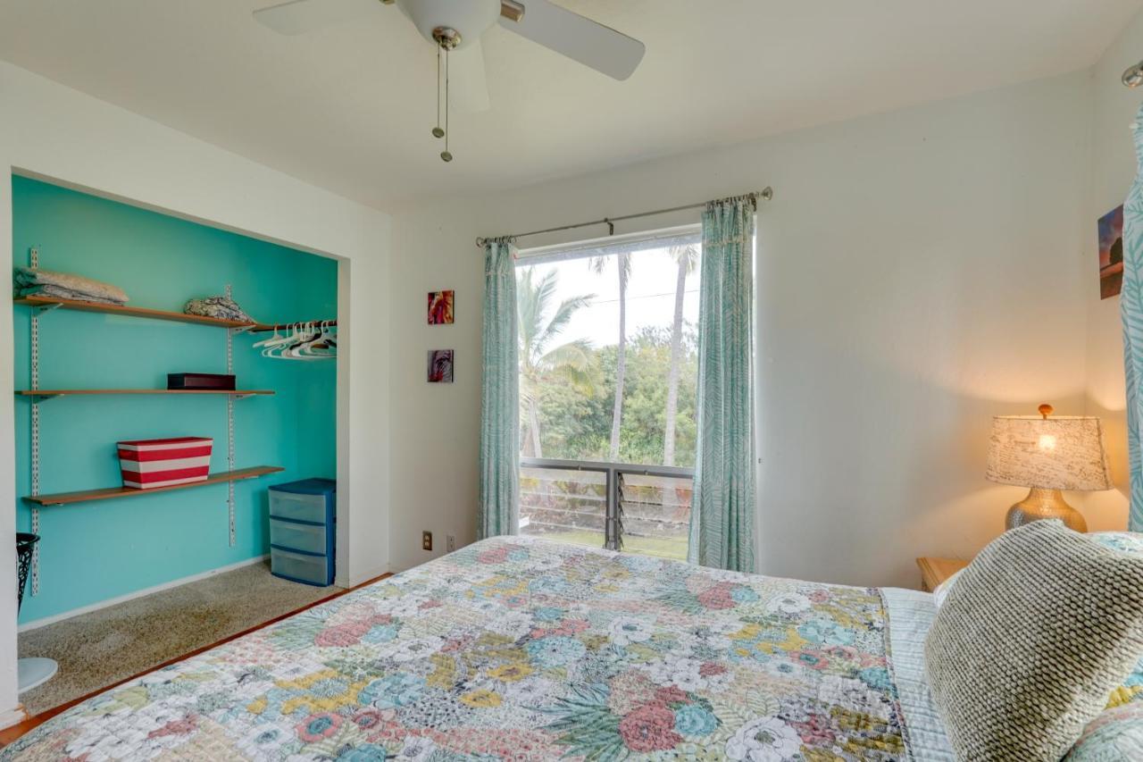 Breezy Kailua-Kona Bungalow With Lanai And Ocean View! Eksteriør bilde